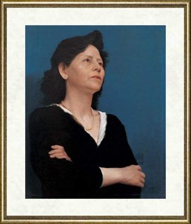 徐芒耀_黑衣婦人肖像  The Portrait of Woman in Black